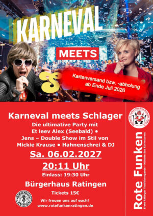 Karneval meets Schlager